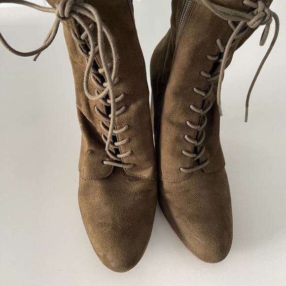 Steve Madden Lace-up Booties - Picture 3 of 8